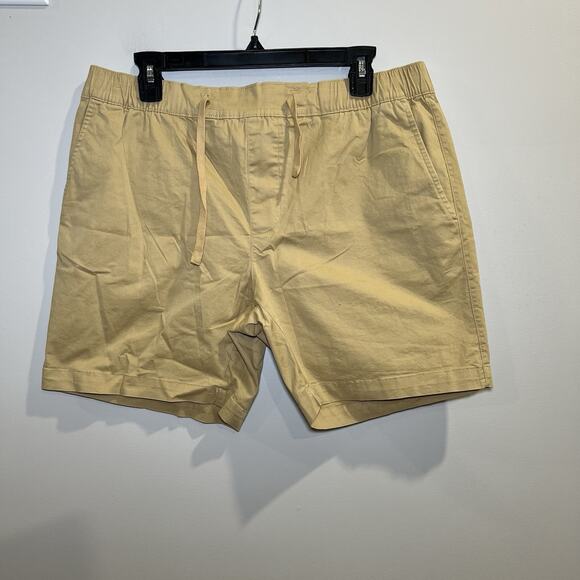 Combat Iron Men’s Chico Flex Casual Shorts Khaki Size Large New With Tags - Picture 1 of 4